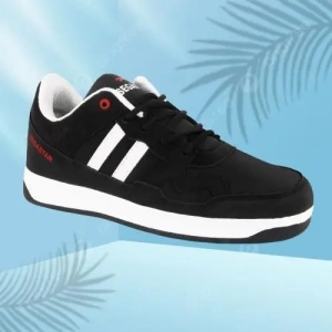 Men's Black and White Casual Shoes
